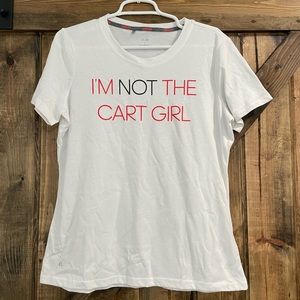 Women’s Adidas Golf shirt size large.